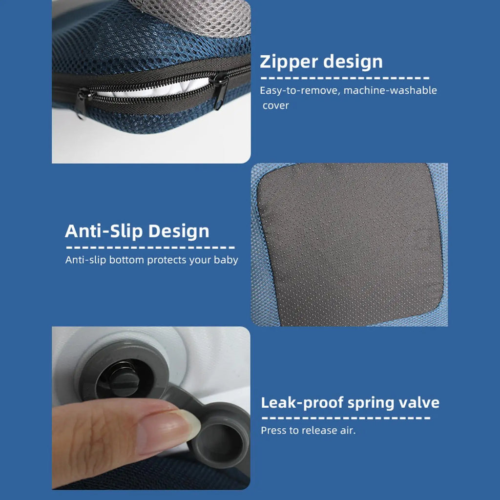 Inflatable Car Seat Booster Cushion – Height & Comfort Inflatable Seat Cushion Axl