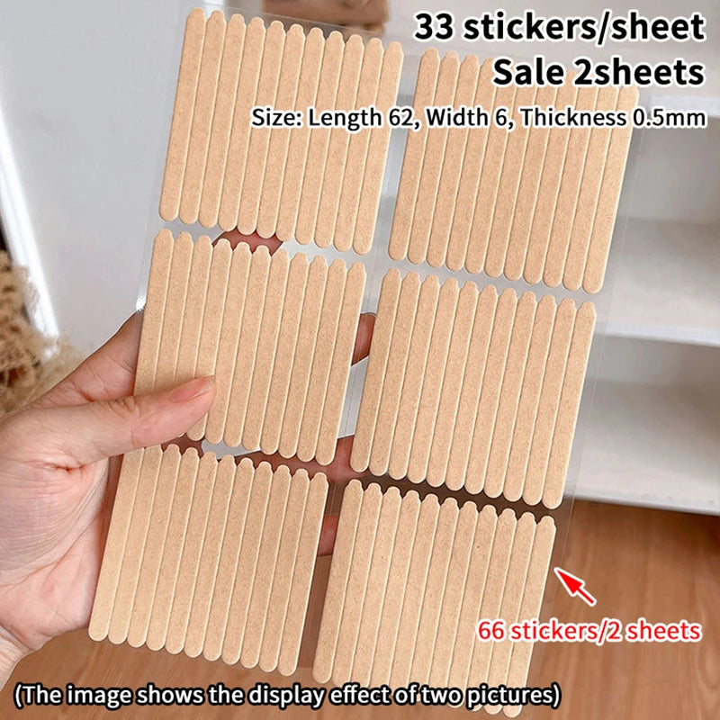 Double-Sided Nail Display Adhesive Tape Dots – 60/66 Pcs Nail Art Adhesive Axl A2