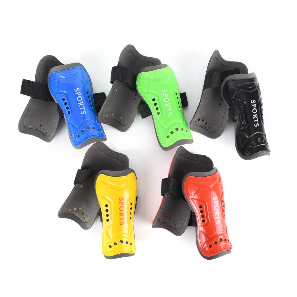 Kids Soccer Shin Guards – Lightweight Football Leg Protector Pair Soccer Shin Guards Axl
