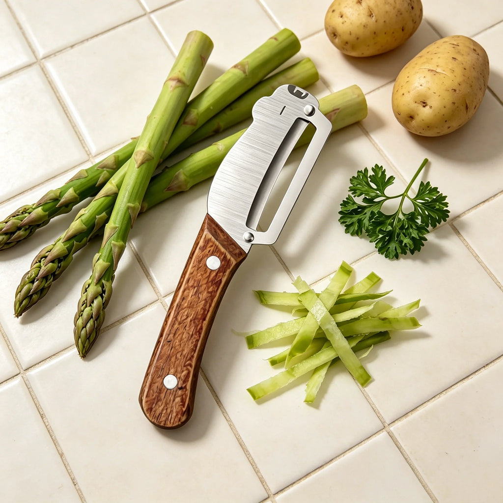 Stainless Steel Fruit & Sugarcane Peeling Knife – Kitchen Tool Kitchen Peeling Knife Axl Peeler-B