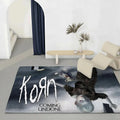 Nu-Metal Band Flannel Floor Mat – Non-Slip Soft Indoor Rug Flannel Floor Mat Axl White3 40x60cm