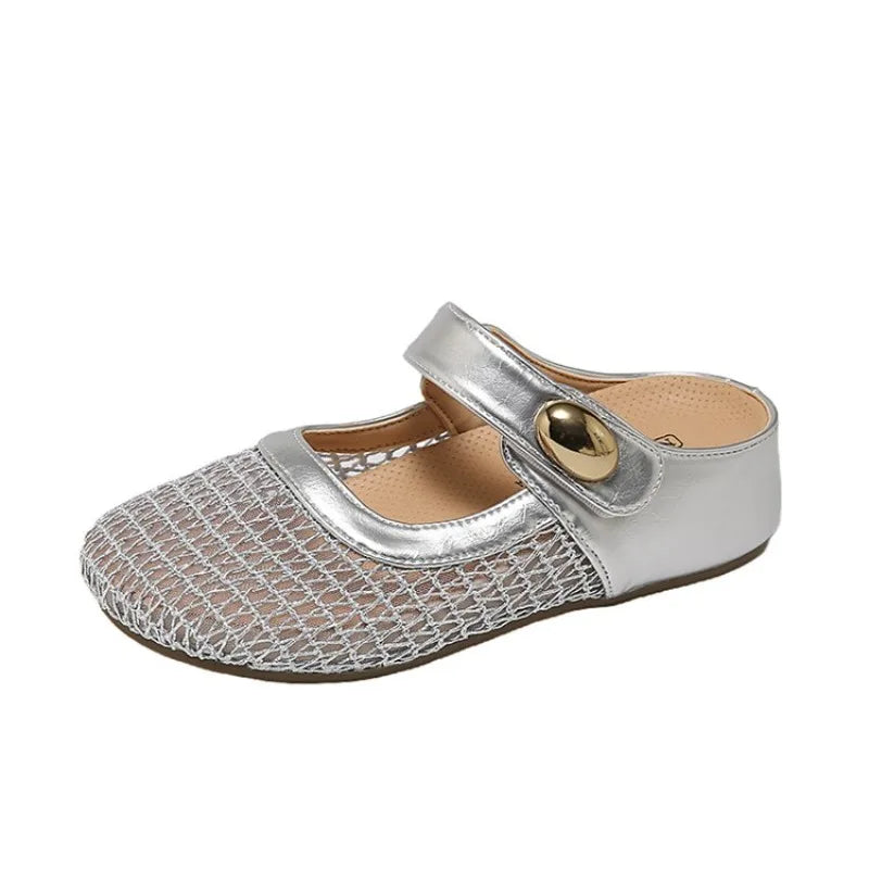 Women's Flat Ballet Mary Jane Shoes – Buckle Round Toe Ballet Flat Shoes Axl