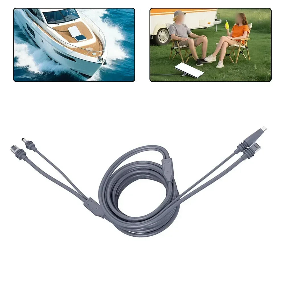 2-in-1 Starlink Mini Cable 5M – USB-C/DC & Gigabit Ethernet Networking Cable Axl