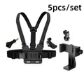 Adjustable Chest Strap Phone & Camera Clip Holder | Sport Chest Strap Phone Mount Axl 1set