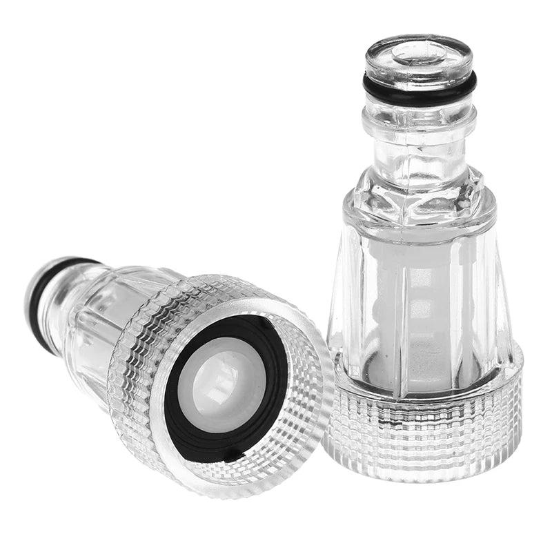 2-Pack 25mm Female Quick Connector with Filter | Garden Faucet Garden Hose Connector Axl