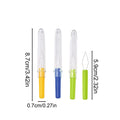 3-Pack Automatic Needle Threader with Cover | Sewing Tool Set Needle Threader Set Axl Random Color