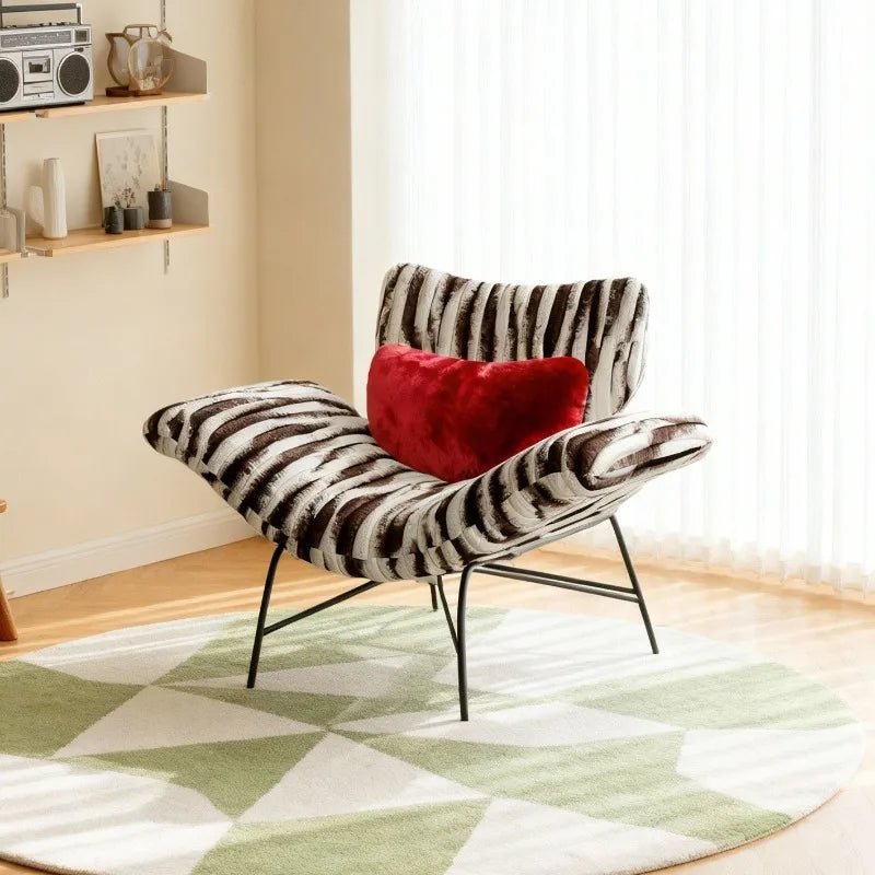 Luxury Velvet Single Sofa Chair – Modern Living Room Armchair Luxury Armchair Axl