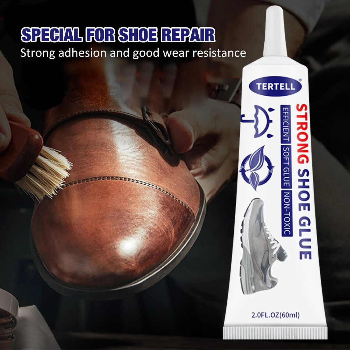 Professional Shoe Repair Glue – Quick Dry & Waterproof 30ml Shoe Repair Glue Axl