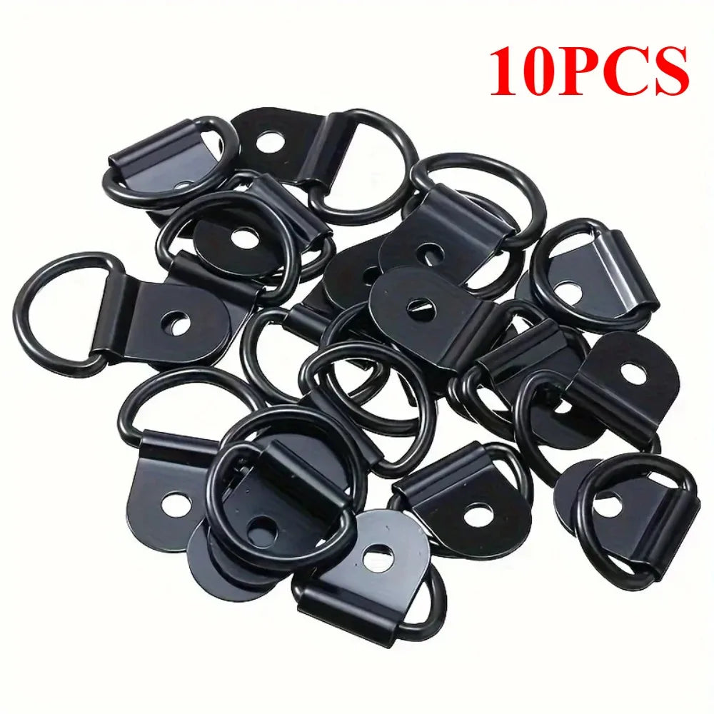 10-Pack D-Ring Tie Down Anchors – Stainless Steel Lashing Rings Tie Down Anchors Axl