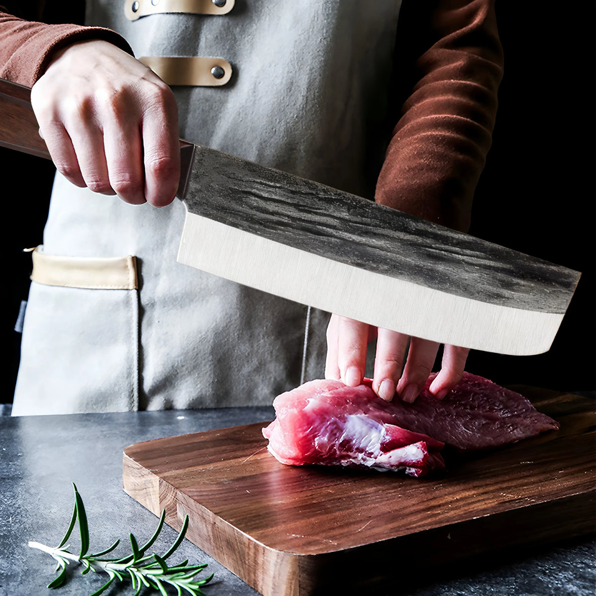 Handmade Forged Boning Chef Knife – Stainless Steel Kitchen Knife Forged Kitchen Knife Axl