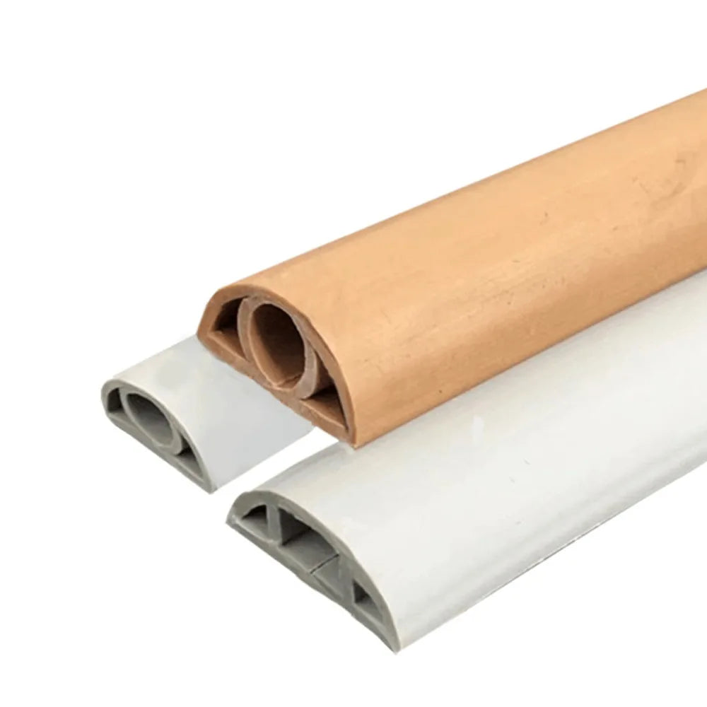 2CM Self-Adhesive Floor Cord Cover – PVC Cable Concealer Floor Cord Cover Axl