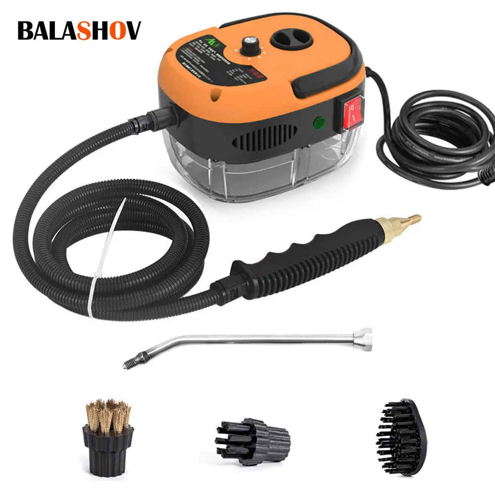 BALASHOV 2500W Handheld Steam Cleaner – Home, Car & Kitchen Handheld Steam Cleaner Axl