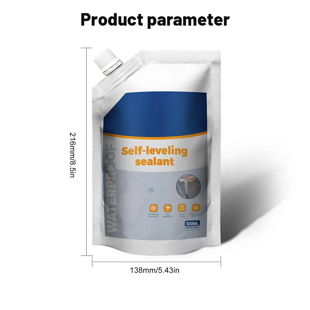 Concrete Sealant 500ml – Waterproof Crack Filler & Bonding Agent Concrete Sealant Axl