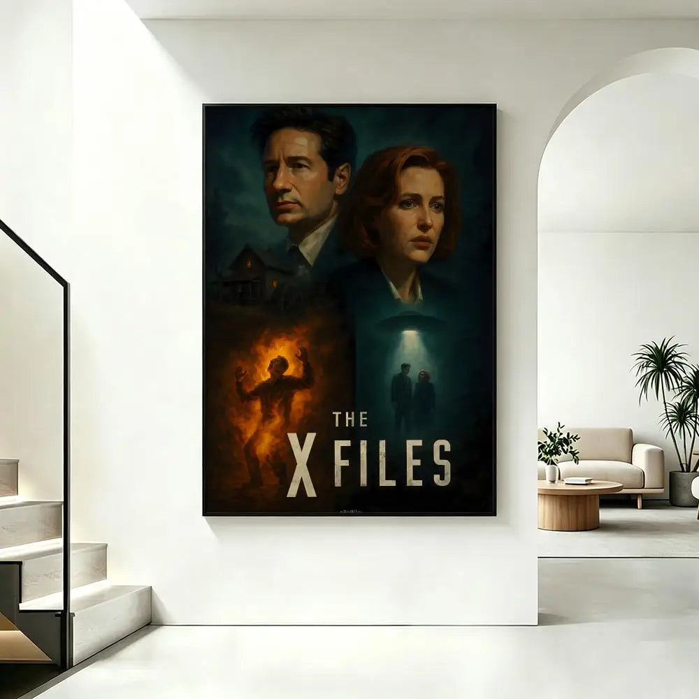The X-Files TV Poster – HD Waterproof Wall Art Home Decor Wall Art Poster Axl