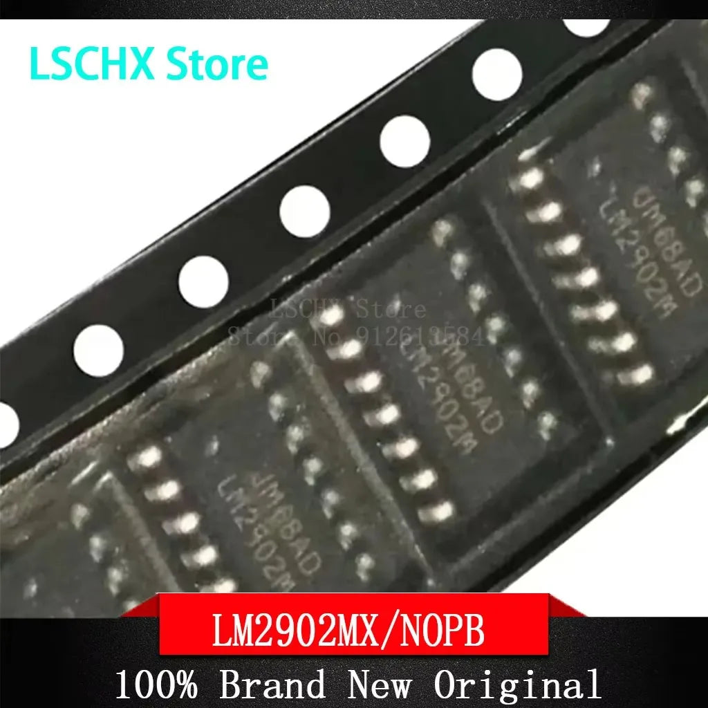 10pcs SOP IC Chips – LM2902 LM555 LM5575 LM5576 LM7301 NOPB Integrated Circuit Pack Axl