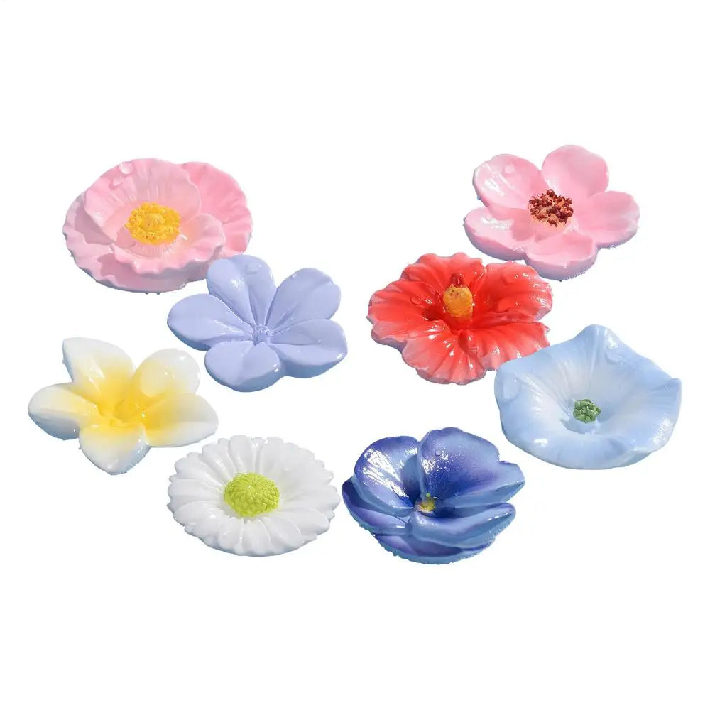 8-Piece Floating Flower Bee Watering Station | Garden Decor Bee Watering Station Axl 8pcs set