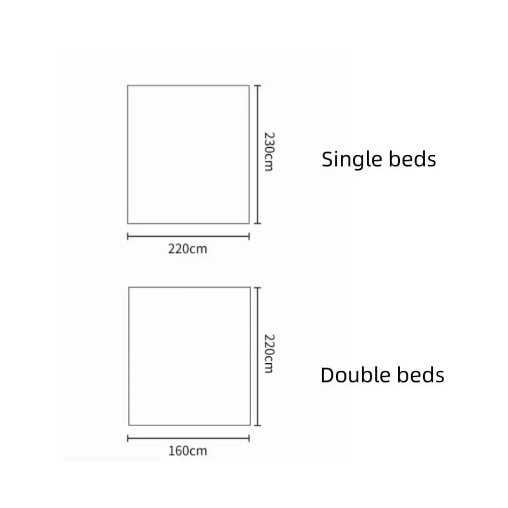 Disposable Non-Woven Fitted Sheet – Elastic Bed Cover Single & Double Disposable Fitted Sheet Axl