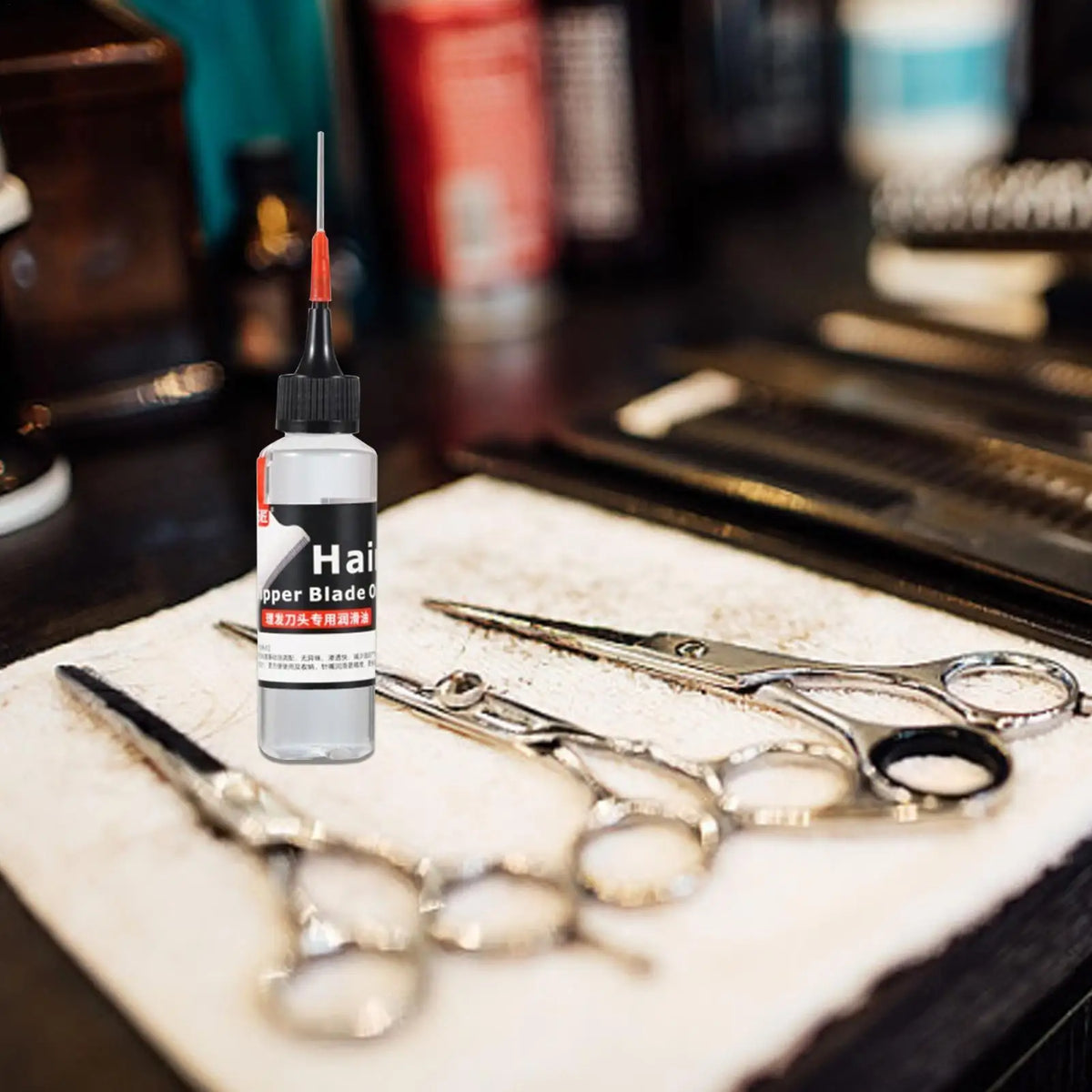 Hair Clipper Oil 60ml – Lubricant for Trimmers & Shavers Clipper Lubricant Oil Axl