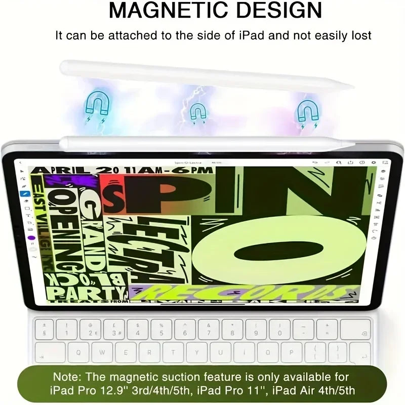 Universal Stylus Pen for iPad & Android – Magnetic USB-C Tablet Stylus Pen Axl