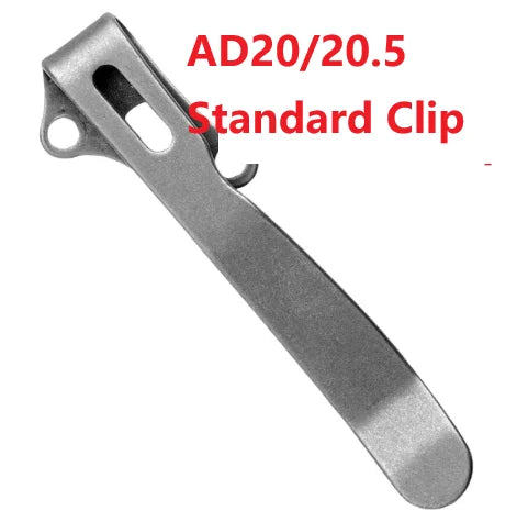 Titanium Pocket Clip for Demko AD20 & AD20.5 Folding Knives Knife Pocket Clip Axl