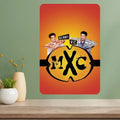 MXC Classic TV Show Metal Poster Sign | Retro Aluminum Wall Art Metal Wall Sign Axl aluminum sign aluminum 14x20cm
