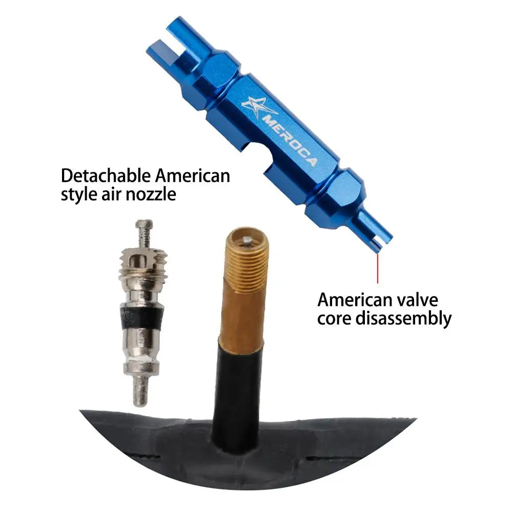 Bike Valve Core Removal Tool – Presta & Schrader Wrench Bike Valve Tool Axl