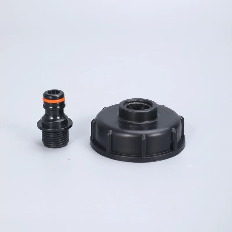 IBC Tank Adapter 60mm Coarse Thread – 1/2" & 3/4" Valve Fitting Tank Valve Adapter Axl