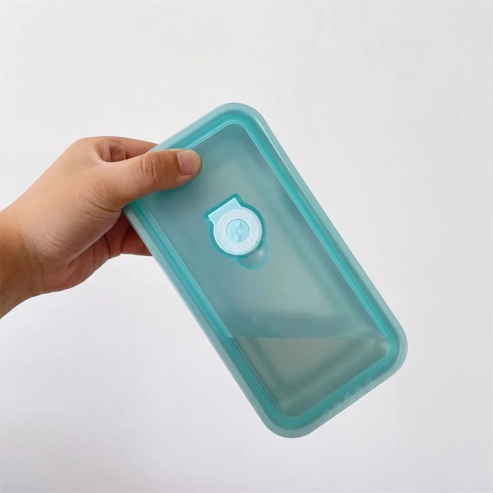 Stainless Steel Double Compartment Snack Container with Lid Snack Container Axl