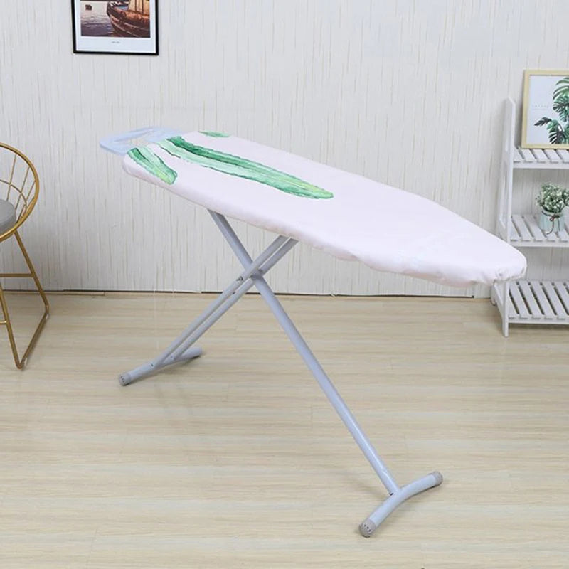Printed Ironing Board Cover 140x50cm | Cotton Blend No-Slip Ironing Board Cover Axl