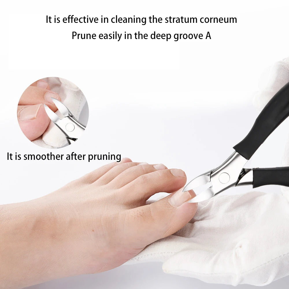 Stainless Steel Toenail Clipper for Thick & Hard Nails Nail Clipper Axl