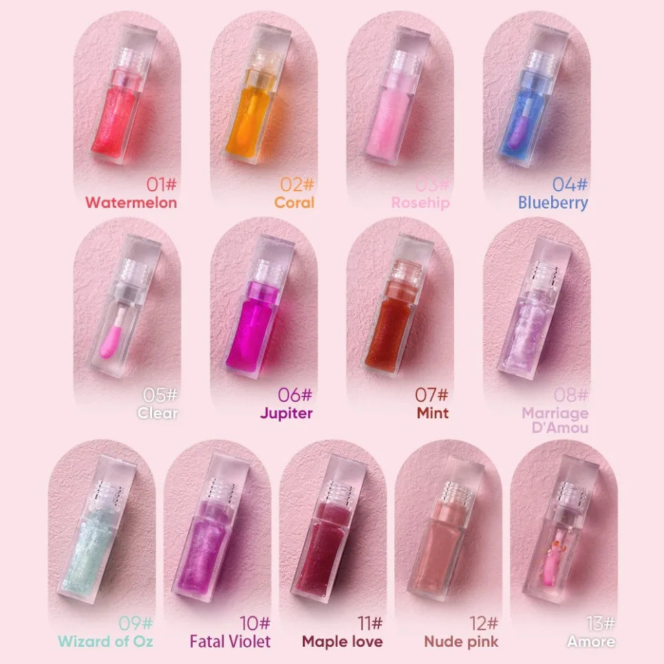 Temperature Change Lip Oil Gloss – Vegan Custom Logo 6ml Lip Oil Gloss Axl