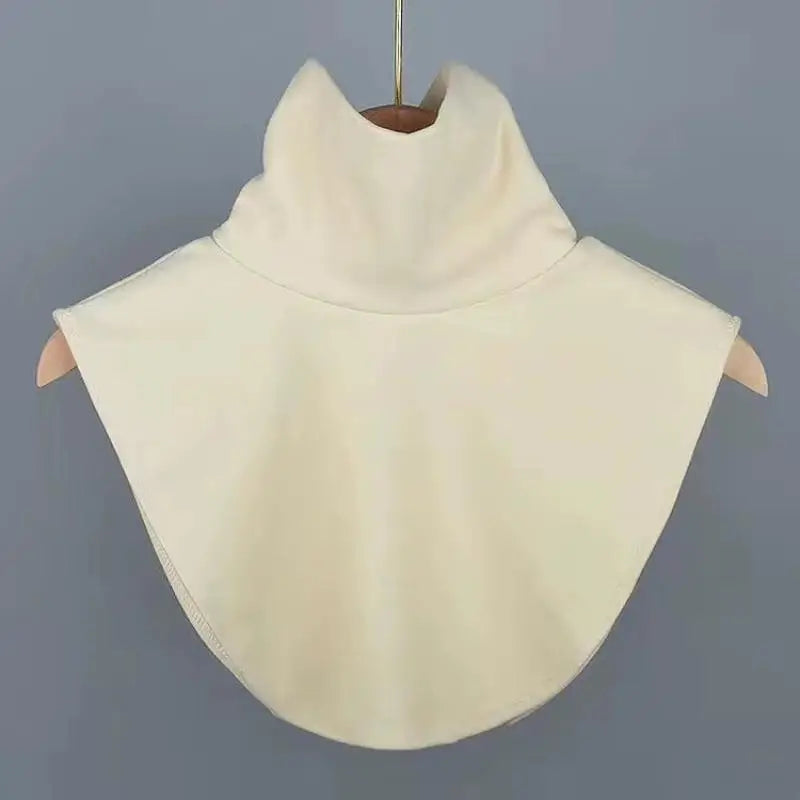 Women's Detachable Turtleneck False Collar | Mock Neck Warmer Detachable False Collar Axl Apricot