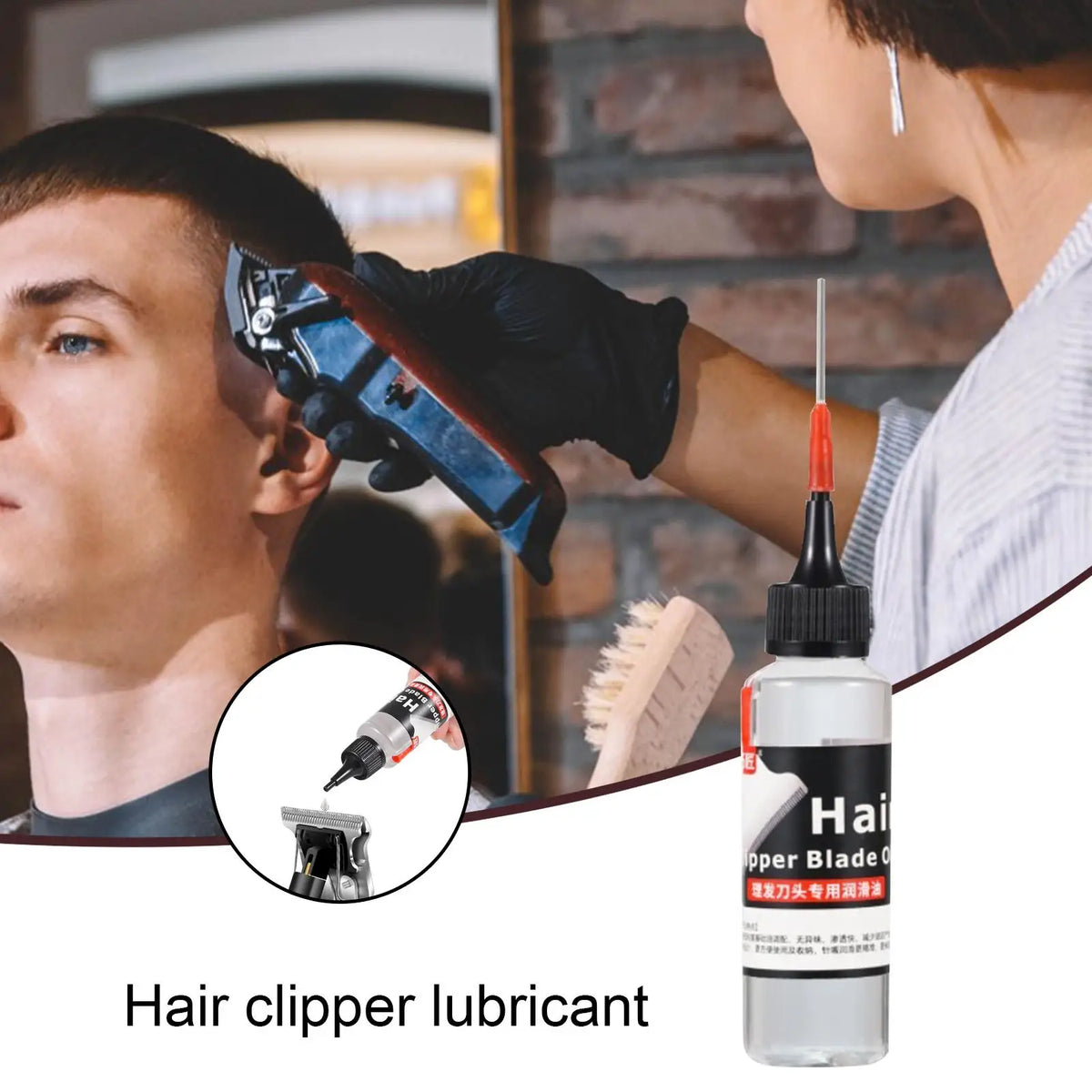 Hair Clipper Lubricating Oil 60ml – Trimmer Blade Maintenance Clipper Maintenance Oil Axl