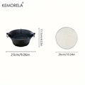KEMORELA Cast Iron Charcoal Stove – Portable BBQ Grill Charcoal BBQ Grill Axl 1 Set