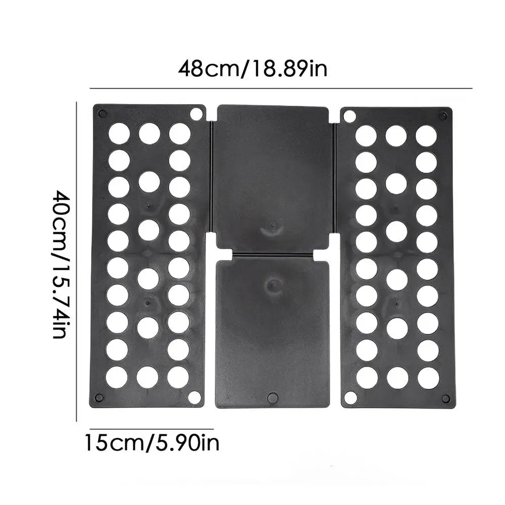 T-Shirt Folding Board – Fast Foldable Clothes Laundry Organizer Clothes Folding Board Axl Black