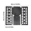 T-Shirt Folding Board – Fast Foldable Clothes Laundry Organizer Clothes Folding Board Axl Black