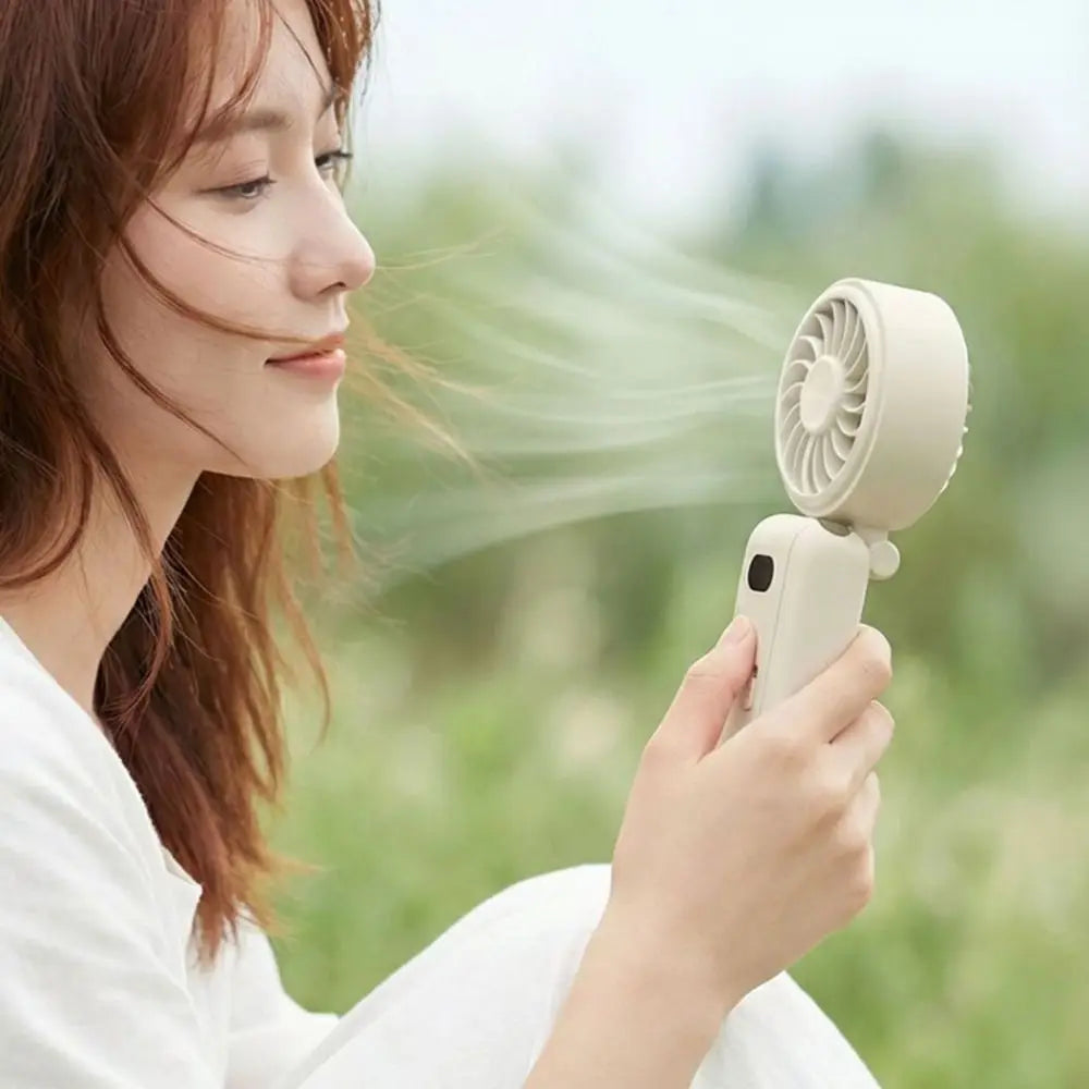 3-in-1 USB Rechargeable Clip Fan – Silent Mini Desktop Fan Portable Clip Fan Axl