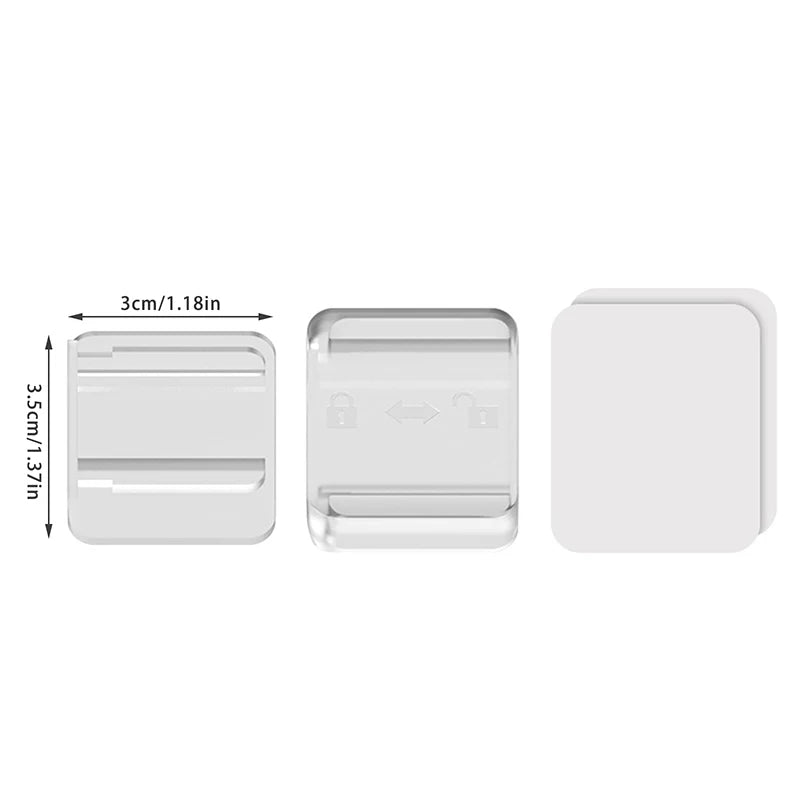 Compact Car Toll Pass Holder – Adhesive Windshield ETC Bracket Windshield Mount Bracket Axl