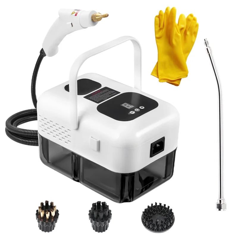 BALASHOV 1500W Handheld Steam Cleaner – Kitchen, Home & AC Handheld Steam Cleaner Axl WHITE 220 V