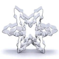5-Piece Snowflake Cookie Cutters – Stainless Steel Christmas Set Cookie Cutter Set Axl 5 Pcs Set
