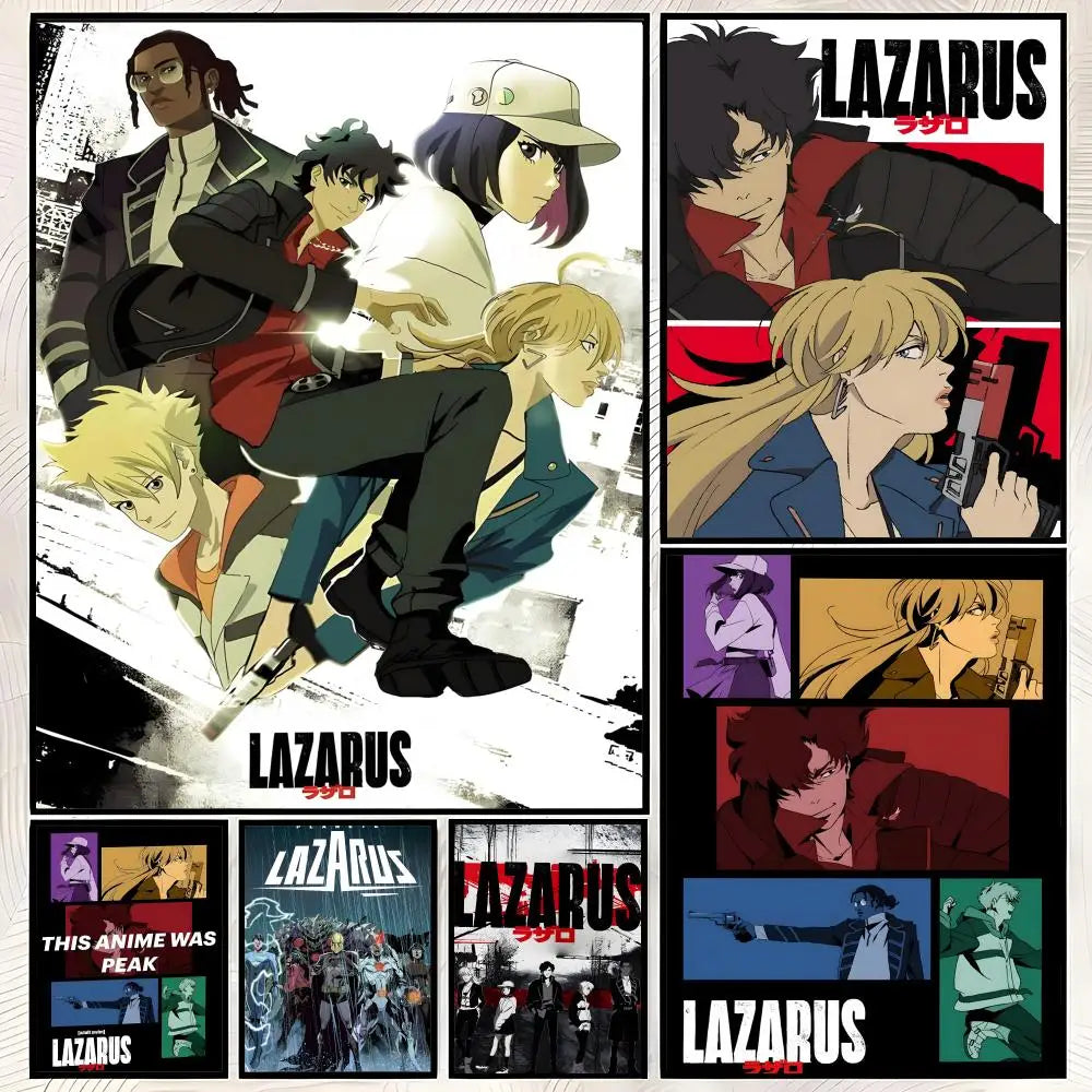 Animation Lazarus Self-Stick HD Wall Poster – Waterproof Decor Wall Art Poster Axl