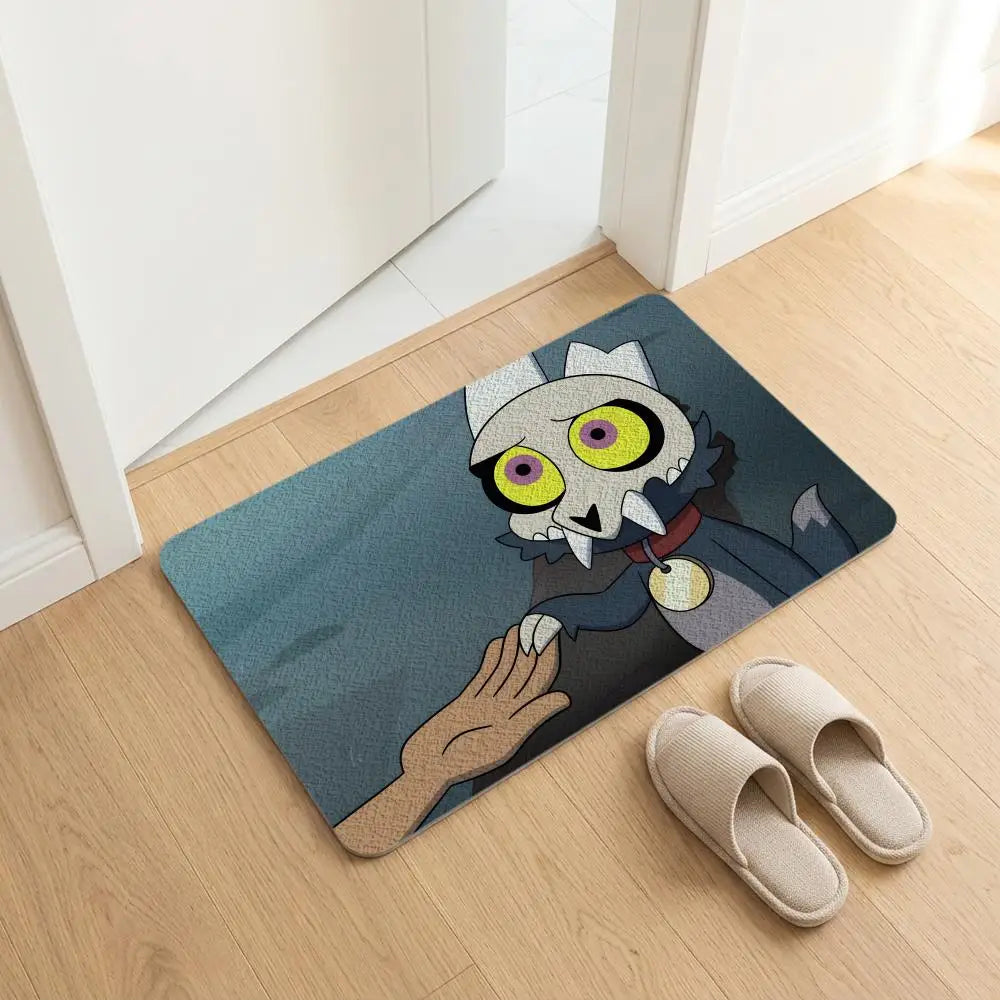 Owl House Diatomite Bath Mat – Quick Dry & Non-Slip Floor Mat Diatomite Bath Mat Axl White6 50x80cm