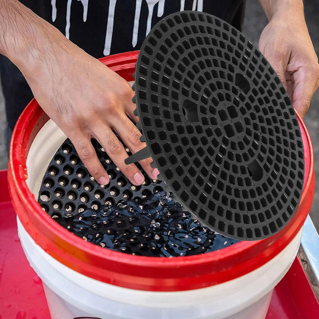 Car Wash Bucket Grit Trap Insert | Auto Detailing Filter Car Wash Accessory Axl