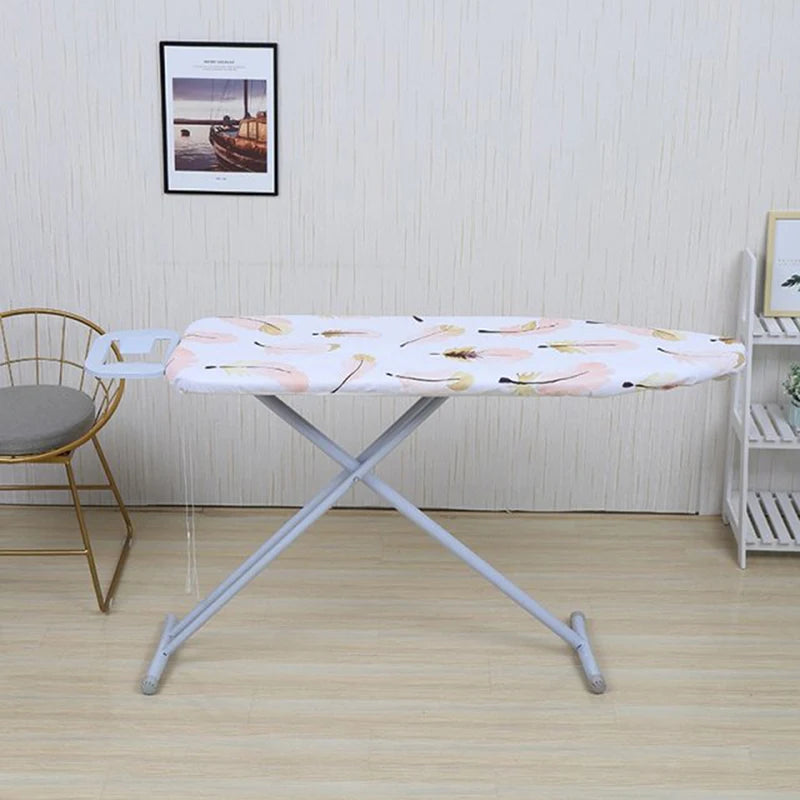 Printed Ironing Board Cover 140x50cm | Cotton Blend No-Slip Ironing Board Cover Axl