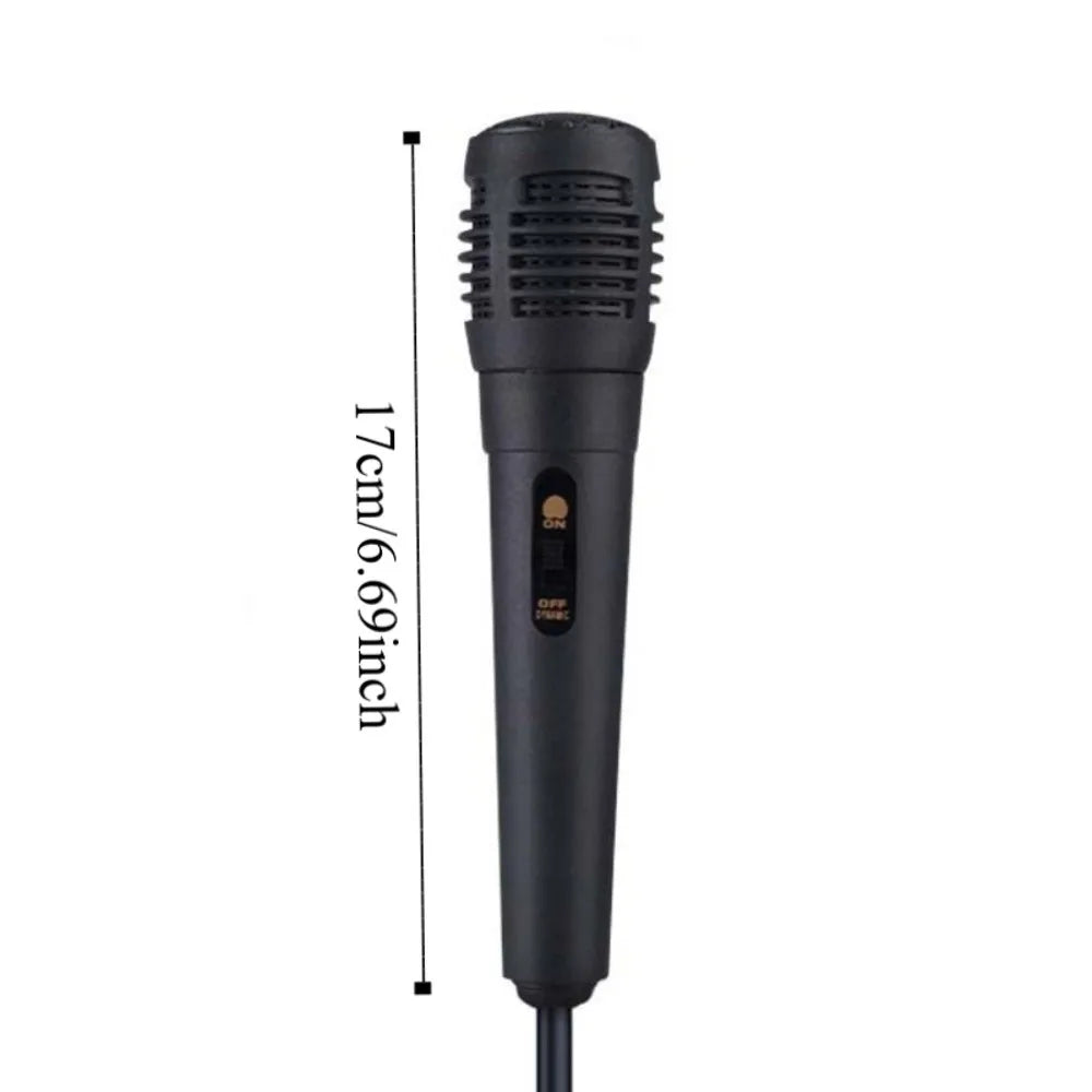Wired Dynamic Handheld Microphone – 3.5mm & 6.5mm Vocal Mic Handheld Microphone Axl