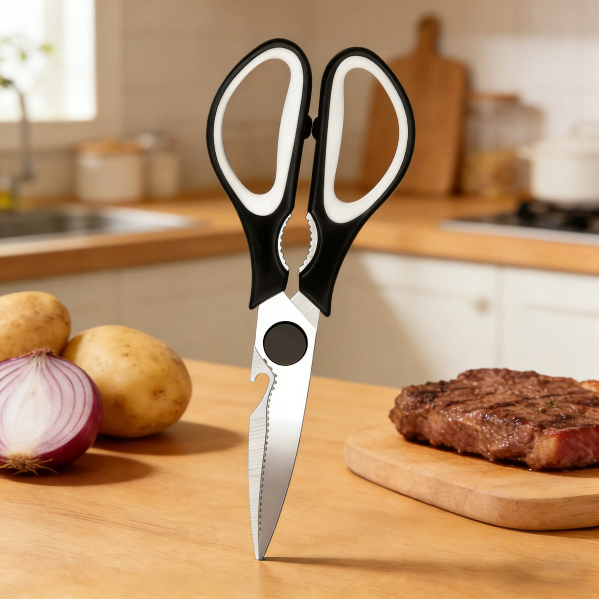Heavy-Duty Kitchen Scissors – Meat, Bone & Multi-Purpose Shears Kitchen Shears Axl