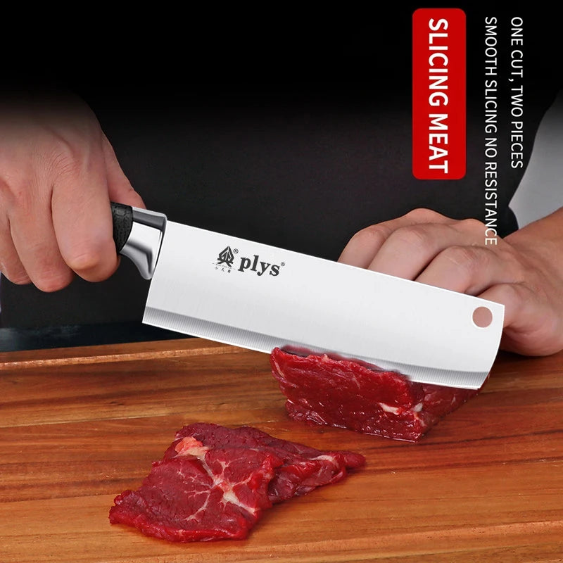 PLYS Kitchen Knife with Sheath | Stainless Steel 17.5cm Kitchen Knife Axl