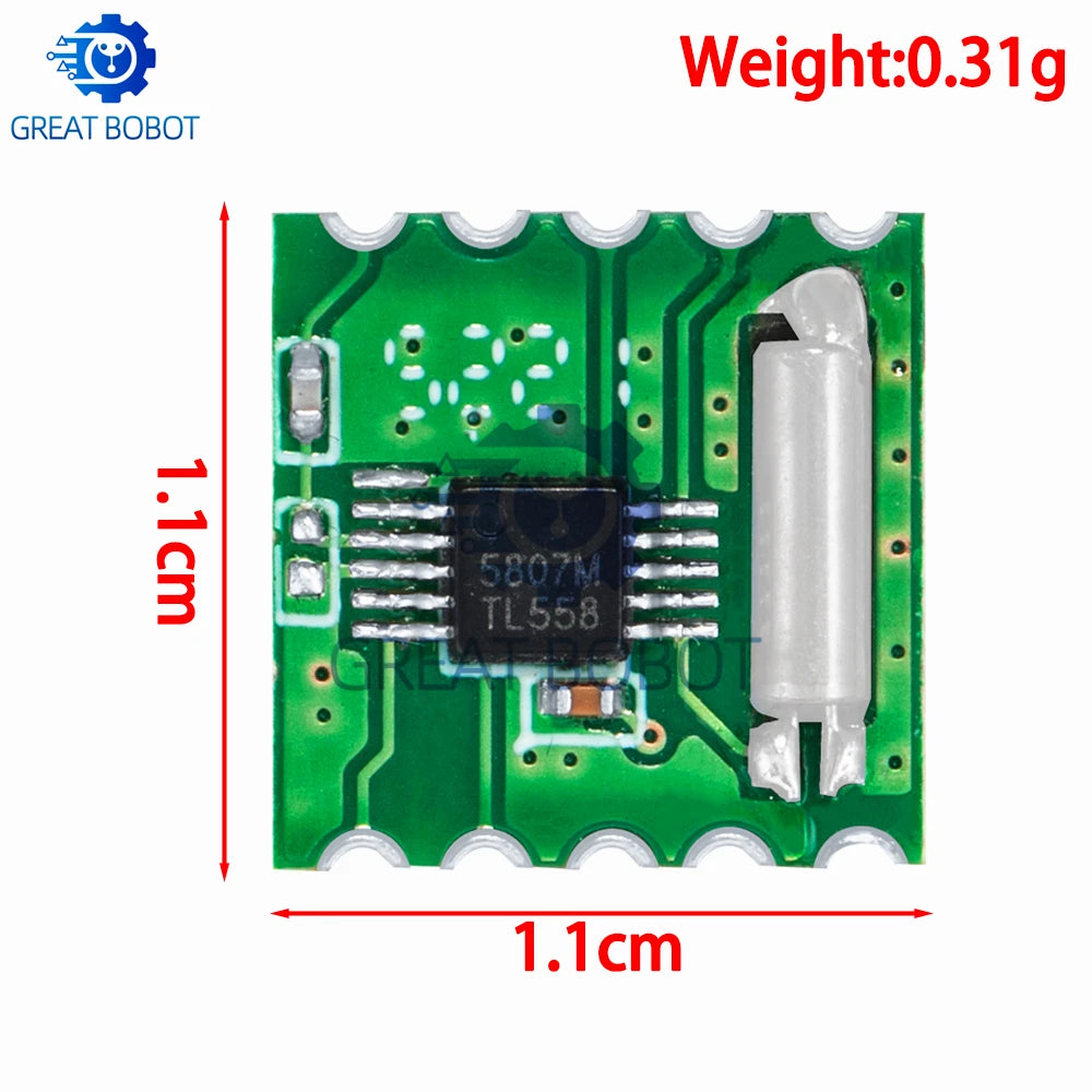 RDA5807M FM Stereo Radio Module for Arduino – RRD-102V2.0 FM Radio Module Axl