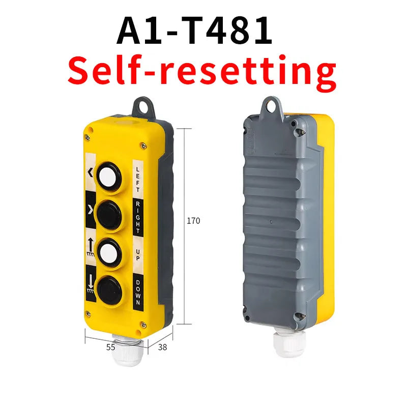 IP65 Waterproof Push Button Switch – Crane & Tail Lift Control Push Button Switch Axl A1-T481