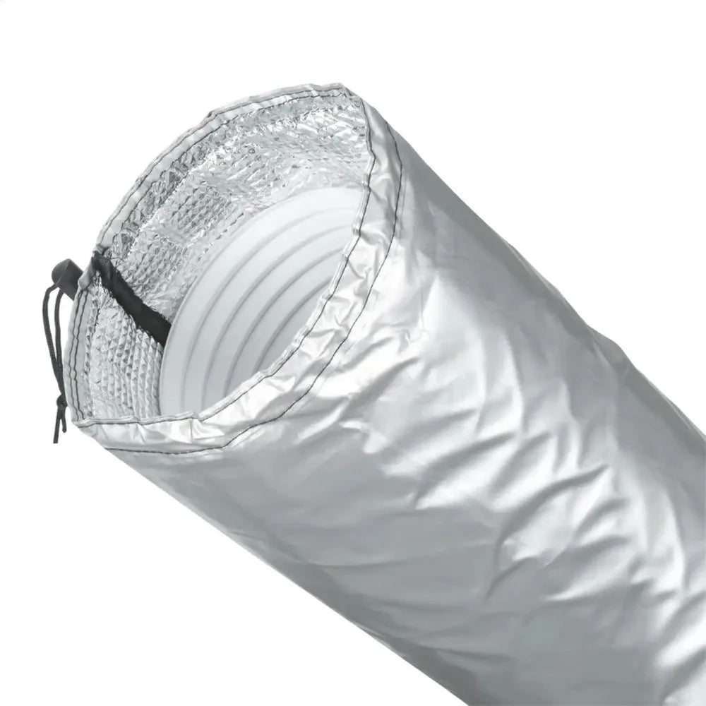 Portable AC Hose Insulation Cover | Adjustable Wrap AC Hose Cover Axl black